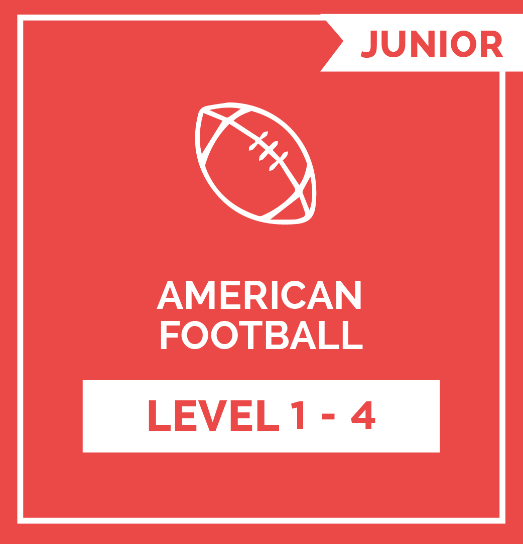 American Football JR Levels 1 - 4