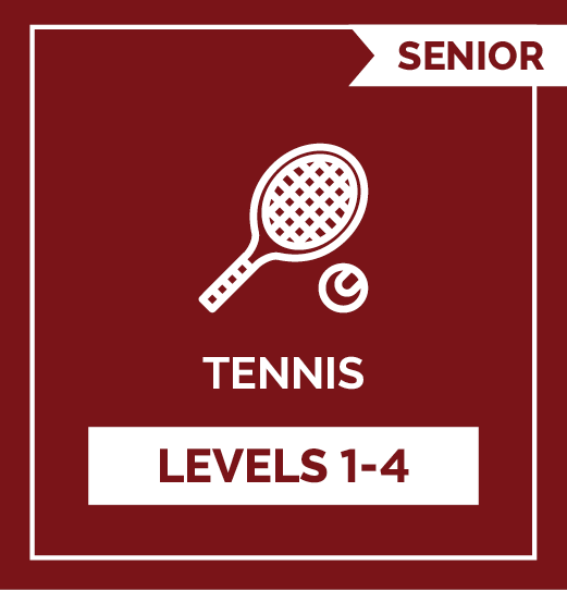Tennis SRs - Levels 1 - 4
