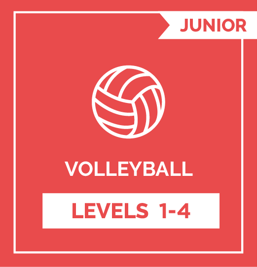 Volleyball JRS Levels 1 - 4