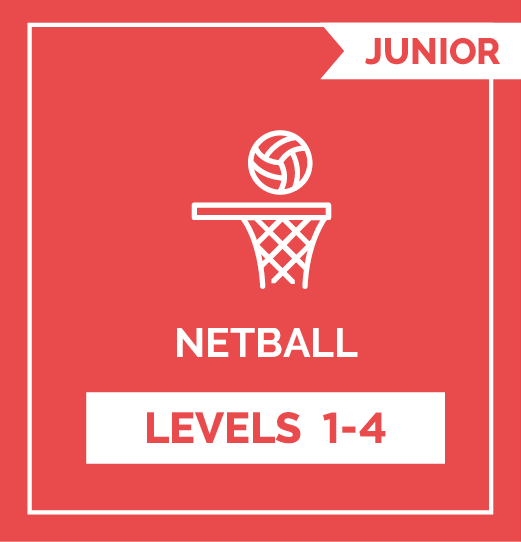 Netball JR - Levels 1 - 4
